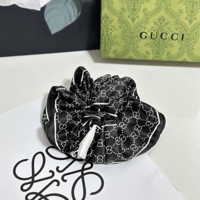 特 单个 配全套包装Gucci 古驰 爆款真丝发圈，专柜款出货一看就特别高档 超级百搭 必须自留