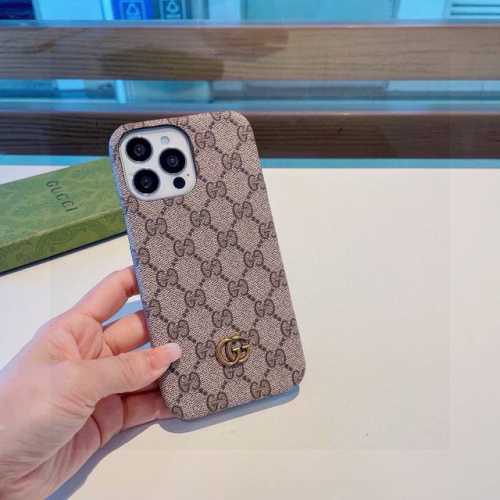 古驰Gucci经典老花壳 金属标油边手机壳 官网同步发售 iphone16系列更新 iphone16pro Max 6.9 iphone16pro 6.3 ip