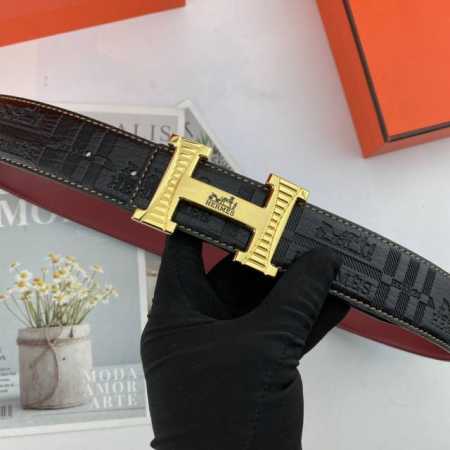 配全套包装礼盒 爱马仕 男士花皮腰带38Mm 可双面使用 专柜走线 搭配新款扣 - 点击图像关闭