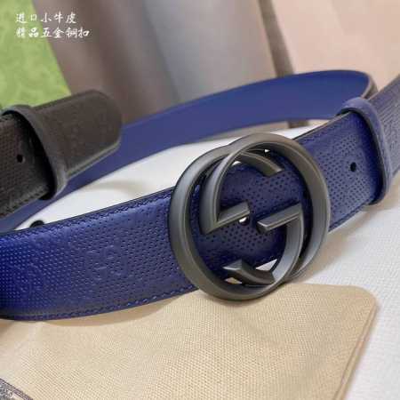 Gucc 1 新款颜色 宽度4.0 Cm 双面进口牛皮 手感极致完美 走线工整 手感柔软 简单大方 - 点击图像关闭