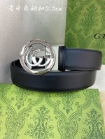 特 G-男士自动腰带- 宽度35Mm 316精品钢扣 精工打造 手感柔软 可以裁剪
