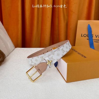 Louis Vuitton ：经典原单品质，白色布面印花树膏沙底，精工制作，细节看图，实物拍摄，高端奢华，宽度3.0Cm