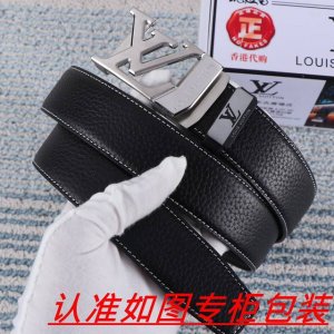 品名：Lv..路易..威登自动带 材料：百分百头层牛皮，保证真皮。24K纯钢扣双面可用专柜同等质量， 送人自用首选 包装： 请认准如图专柜包装，赠送打孔器，银联