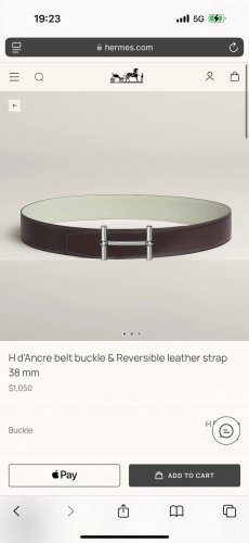 H Dancre 精品五金 搭配进口 奶油白 Evercolor皮 宽度38Mm 以其精湛工艺高品质材料和经典设计备受推崇 是男士腰带顶级选择 简约大气 适合商