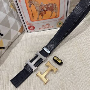 品名：爱马仕.Hermès 原单 材质：原单牛皮腰带 百分百头层牛皮腰带保证真皮，24K纯钢扣，专柜原单品质、做工精细，时尚大牌，送人自用首选 包装： 请认准如