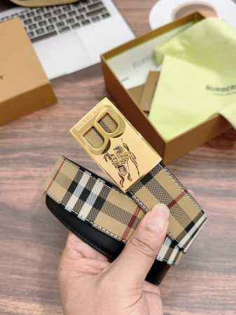特 巴宝莉：原厂皮料 尺寸3.5Cm五金进口炉内电镀，411413 - 点击图像关闭
