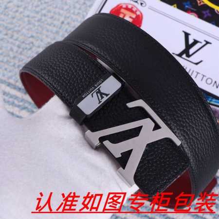 品名：Lv..路易..威登原单 材料：百分百头层牛皮，保证真皮。24K纯钢扣双面可用专柜同等质量， 送人自用首选 包装： 请认准如图专柜包装，赠送打孔器，银联发 - 点击图像关闭