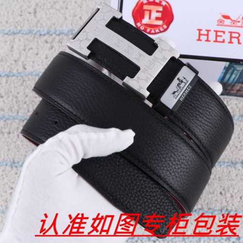 品名：爱马仕...原单 材料：百分百头层牛皮，保证真皮。24K纯钢扣双面可用专柜同等质量， 送人自用首选 包装： 请认准如图专柜包装，赠送打孔器，银联发票，宽度