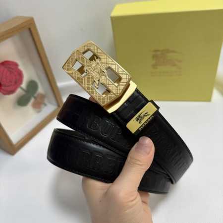 品名：巴宝莉 自动带 材质：原单牛皮腰带 百分百头层牛皮腰带保证真皮，24K纯钢扣，专柜原单品质、做工精细，时尚大牌，送人自用首选 包装： 请认准如图专柜包装赠 - 点击图像关闭