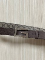 3.5宽杏仿.猪皮纹，双面进口皮，搭配精品旋转夹扣，