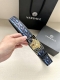 特 宽度3.8Cm Versace Fendi 标志造型宽皮带，联名钉扣 旋转式美人头扣，范思哲原版进3D打印花绘 印有浮雕间色Ff 图案，镀金表面金属制品，此