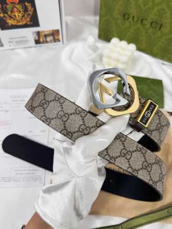 皮带：古奇.Gu...Cci原单 腰带：百分百头层牛皮，保证真皮，24K双色纯钢扣双面可用专柜同等质量，送人自用首选 包装： 请认准如图专柜全套礼盒包装，赠送打 - 点击图像关闭