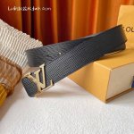 特P190 【Louis Vuitton，】：经典原单品质，经典水波纹面配原版平纹皮，搭配原单精品扣，精工制作，细节看图，实物拍摄，高端奢华，宽度4.0Cm