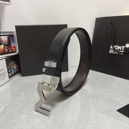 品名：万宝龙 Montblanc 原单 材质：原单牛皮腰带 百分百头层牛皮腰带保证真皮，24K纯钢扣，专柜原单品质、做工精细，时尚大牌，送人自用首选 包装： 请 - 点击图像关闭