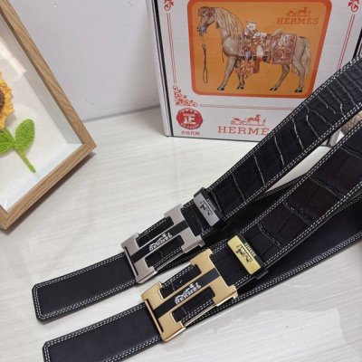 品名：爱马仕.Hermès 原单 材质：原单牛皮腰带 百分百头层牛皮腰带保证真皮，24K纯钢扣，专柜原单品质、做工精细，时尚大牌，送人自用首选 包装： 请认准如