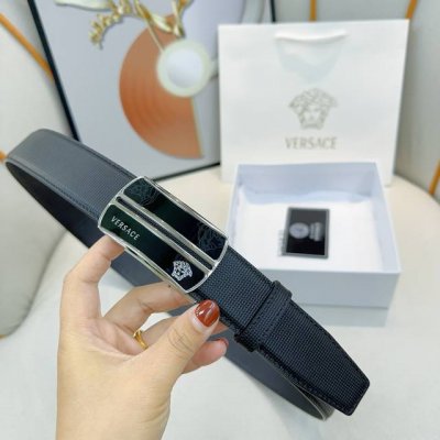 特 范思哲 自动带 全套包装 进口小牛皮，手感细腻柔软。搭配纯钢精品扣，自动扣男士必备！宽度：3.5Cm