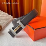 高端品质，实物拍摄 批￥ 配全套礼盒 ： 爱马仕 Hermes 原单爱马仕，宽3.8Cm手掌纹原版皮带身，双面可两面用，精品电镀五金 ！