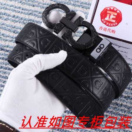 男士腰带 菲拉格木 原单 男士皮带 百分百头层牛皮 保证真皮 24K纯钢扣双面可用专柜同等质量 送人自用首选 包装 请认准如图专柜包装 赠送打孔器 银联发票 宽 - 点击图像关闭