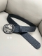古驰.Gucci 全套包装 4.0Cm Gg 2024新款supreme帆布是品牌的一款代表性面料，其灵感源自30年代的典藏设计。互扣式双g以钯金色调配件亮眼呈