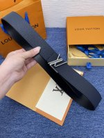 特 Lv.路易威登 全套包装 原版品质 代工厂货品 40Mm宽度 正品一体铸造五金钢扣，原厂皮料 双面原厂定制面料，区别市场货