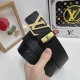 品名：Lv..路易..威登 材质：原单牛皮腰带 百分百头层牛皮腰带保证真皮，24K纯钢扣，专柜原单品质、做工精细，时尚大牌，送人自用首选 包装： 请认准如图专柜