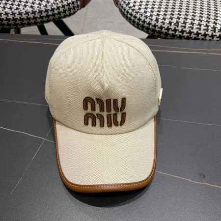 谬谬Miumiu2025原单棒球帽 正品开模订制 原版做工细致 时尚帅气质量超赞 - 点击图像关闭