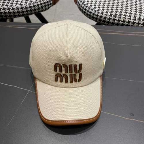 谬谬Miumiu2025原单棒球帽 正品开模订制 原版做工细致 时尚帅气质量超赞