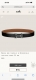 特 Brush Belt Buckle & Reversible Leather Strap 27Mm