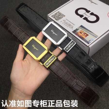 品牌：菲拉格慕鳄鱼纹 型号：原单！请认准如图专柜包装 等级：意大利进口百分百头层牛皮，菲拉格慕，世界著名奢侈品品牌。进口头层牛皮，国外专柜有同款。24K纯钢扣时 - 点击图像关闭