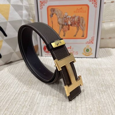 品名：爱马仕.HermèS 原单 材质：原单牛皮腰带 百分百头层牛皮腰带保证真皮，24K纯钢扣，专柜原单品质、做工精细，时尚大牌，送人自用首选 包装： 请认准如