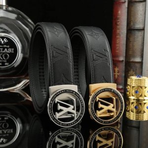 特P190 L V自动秘原单高端品质专柜官网同步宽度3.5精美自动钢扣头意大利双面进口头层原版压纹纹理清晰真实感超强打造全新的视觉3D郊果高档客户入手送礼自用佳
