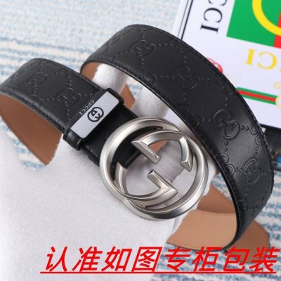 品名：古奇.Gu...Cci原单 材料：百分百头层牛皮，保证真皮。24K纯钢扣双面可用专柜同等质量， 送人自用首选 包装： 请认准如图专柜包装，赠送打孔器，银联