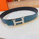 特 Hermes ㊣ 38Mm腰帶 精钢五金 搭配双面原版皮，双面可用！高端大气上档次！