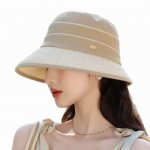 Lv 路易威登新 2025新款渔夫帽女春秋百搭渔夫帽 盆帽男休闲遮阳帽子潮牌字母