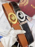 皮带: Stefen Rcici.史特芬.尼茨 腰带: 顶级原单复刻.私人订制高端特供版 等级: 进口原厂头层鳄鱼皮纹路-24K纯钢材质.镶钻石真空电镀工艺.老