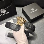 特 范思哲，宽4.0㎝ 原单新款重工艺，使用德国进口数控绣花机绣花，纯铜美杜莎头像搭扣，注重每个细节