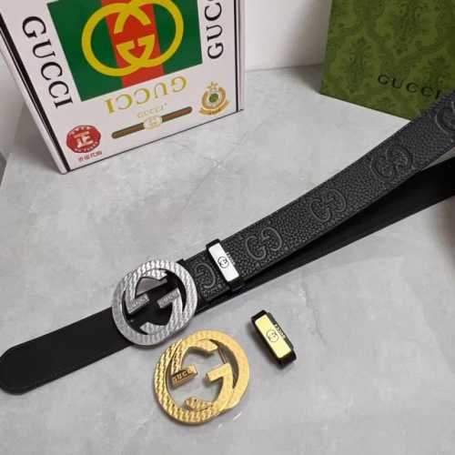品名：古奇.Gu...Ci 原单 材质：原单牛皮腰带 专柜原单品质、做工精细，时尚大牌，送人自用首选 包装： 请认准如图专柜包装赠送打孔器手提袋专柜礼盒宽度3.