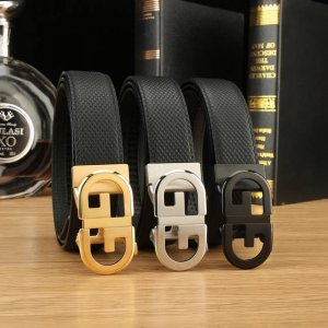 特 古奇自动秘原单高端品质支持nfc感应宽度3.5自动精美扣头意大利进口头层原版花纹纹理消晰真实感超强打造全新的视觉3D郊果高档客户入手送礼自用佳品 长度100