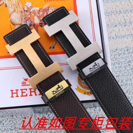 品名：爱马仕...原单 材料：百分百头层牛皮，保证真皮。24K纯钢扣双面可用专柜同等质量， 送人自用首选 包装： 请认准如图专柜包装，赠送打孔器，银联发票，宽度 - 点击图像关闭