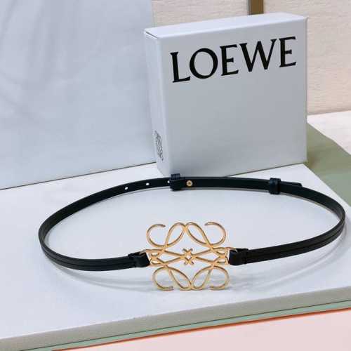 罗意威.Loewe 女士腰带官方同步，镂空金属腰带，光滑牛皮革腰带，五金4.0Cm、皮带身1.0Cm精品，正面饰有anagram牛皮革镂空装饰，实物拍摄