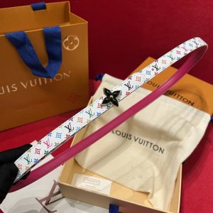 L V 村上隆联名腰带 女士款 宽1.5Cm代购版本