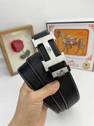品名：爱马仕.Hermès 原单 材质：原单牛皮腰带 百分百头层牛皮腰带保证真皮，24K纯钢扣，专柜原单品质、做工精细，时尚大牌，送人自用首选 包装： 请认准如