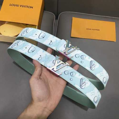 原版包裝 L0Uis Vuitt0N 專櫃最新升級版本 寬度40毫米 精湛工藝定制帆布面料襯托進口小牛皮底 搭配精鋼字母搭扣 經典百搭款！