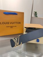 特 Louis Vuitton男士腰带：经典原单品质，搭配精品五金，精工制作，细节看图，实物拍摄，高端奢华，宽度4.0Cm