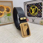 品名：Lv..路易..威登原单 材质：原单牛皮腰带 百分百头层牛皮腰带保证真皮，24K纯钢扣，专柜原单品质、做工精细，时尚大牌，送人自用首选 包装： 请认准如图