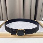 H家 原版双面佩戴 双面头层宽3.8Cm 官网同步最新金属标识,柔软舒适 适合商务低调人士