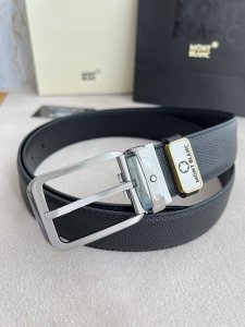 品名：万宝龙.Montblanc原单 腰带 皮带 型号：针扣，新款原版经典精品针扣，实物拍摄，原版头层牛皮 材料：百分百头层牛皮，保证真皮。双面可用专柜同等质量
