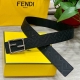 Fendl 芬迪宽40Mm双面原版小牛皮 搭配单钌钯电镀扣 完美的手感.油边 出众的设计.风格 高贵奢华 时尚大方 高清实拍 货真价实 品质保证 双面用