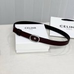 Celin E新品立体浮标扣女士腰带 意大利进口小牛皮 搭铜扣 宽度2.5双面佩戴