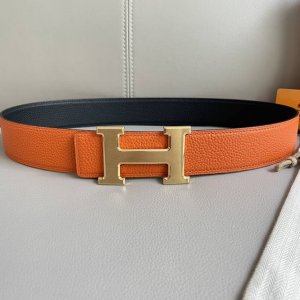 特 爱马仕 经典原单品质，经典双面掌纹，搭配原单精品钢扣，精工制作，细节看图，实物拍摄，高端奢华，宽度3.8Cm